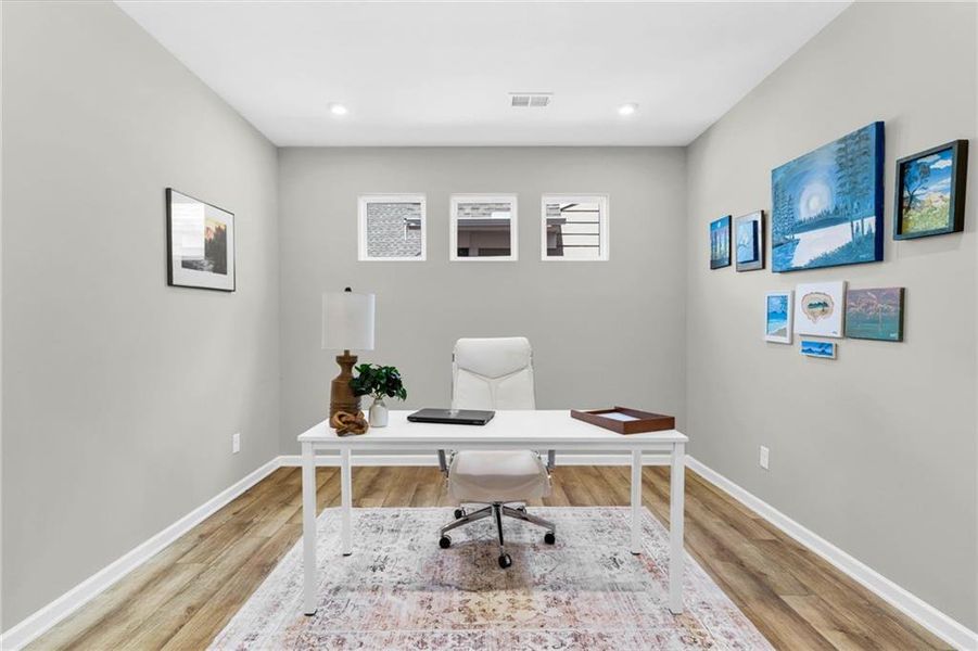 Furnished interior view inside a new home in Laurel Farms, Dallas (Image 30).