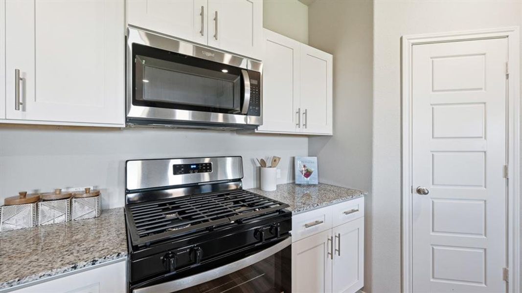 Furnished interior view inside a new home in Lonestar at Liberty Trails, Fort Worth (Image 6).