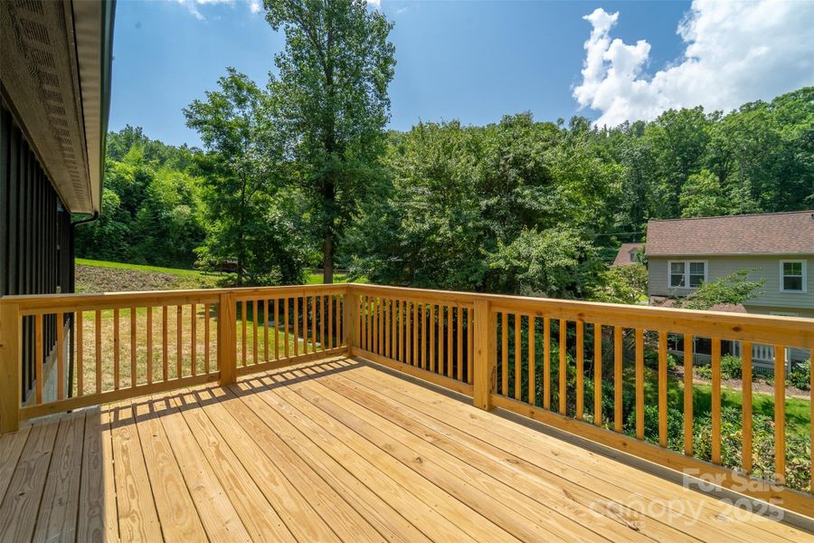 Exterior details and patio area of a home in , Sylva (Image 4).