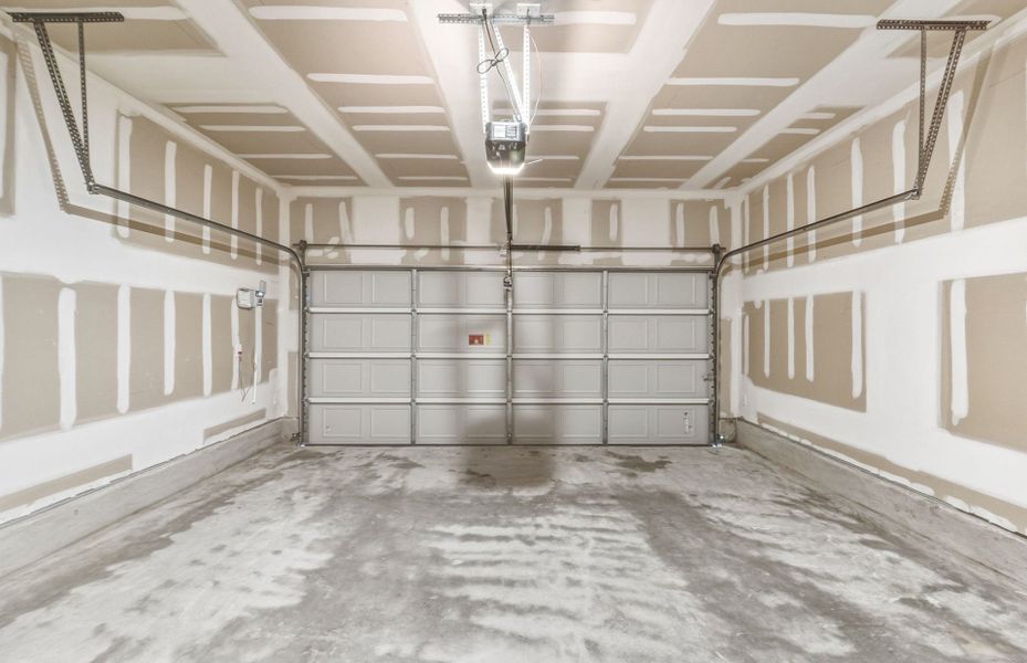 In-progress construction of a new home in Larson Crossing, Elgin, TX (Image 38).