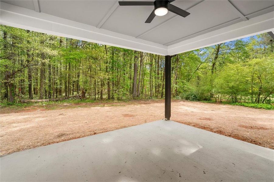 Exterior details and patio area of a home in , Villa Rica (Image 30).