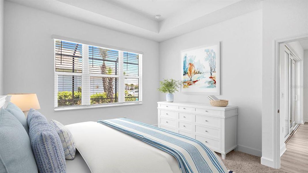 Furnished interior view inside a new home in , Daytona Beach (Image 12). Furnished interior view inside a new home in , Daytona Beach (Image 12).