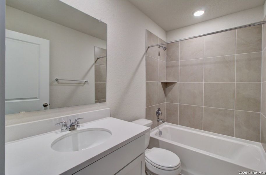 Furnished interior view inside a new home in Cloud Country, New Braunfels (Image 4).