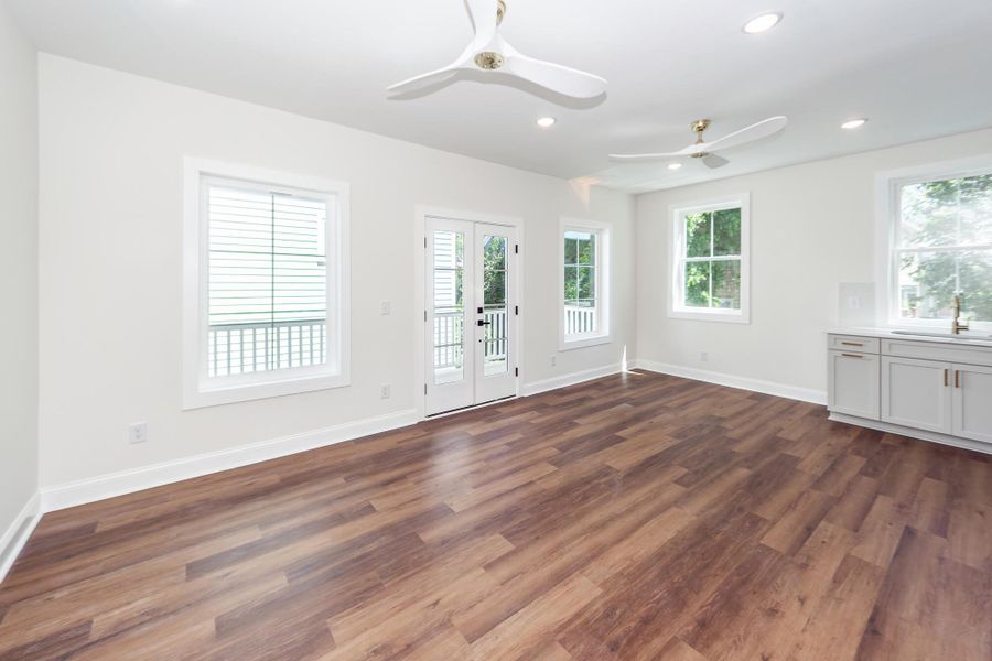 Spacious, unfurnished interior of a new home in , Charleston (Image 19). Spacious, unfurnished interior of a new home in , Charleston (Image 19).