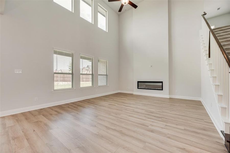 Spacious, unfurnished interior of a new home in Villages of Hurricane Creek, Anna (Image 14). Spacious, unfurnished interior of a new home in Villages of Hurricane Creek, Anna (Image 14).