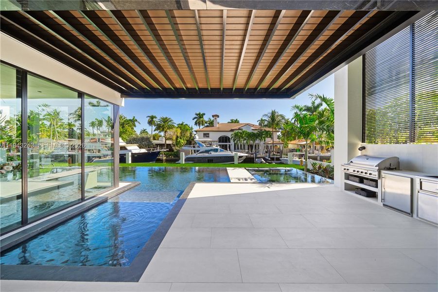 Exterior details and patio area of a home in , Fort Lauderdale (Image 25).