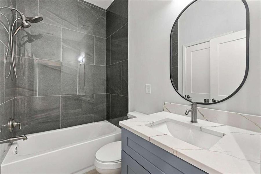 Furnished interior view inside a new home in , Snellville (Image 11).