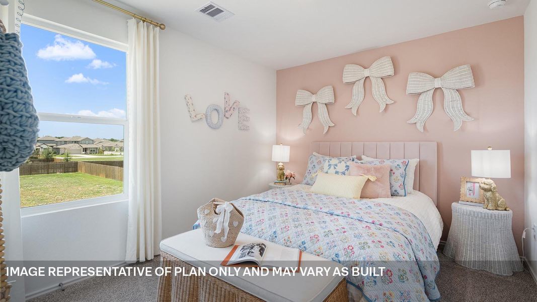 Furnished interior view inside a new home in Talavera, Kyle (Image 37).