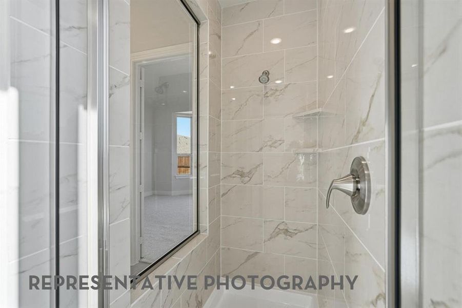 Close-up of interior finishes inside a home in Wildridge, Oak Point (Image 9).