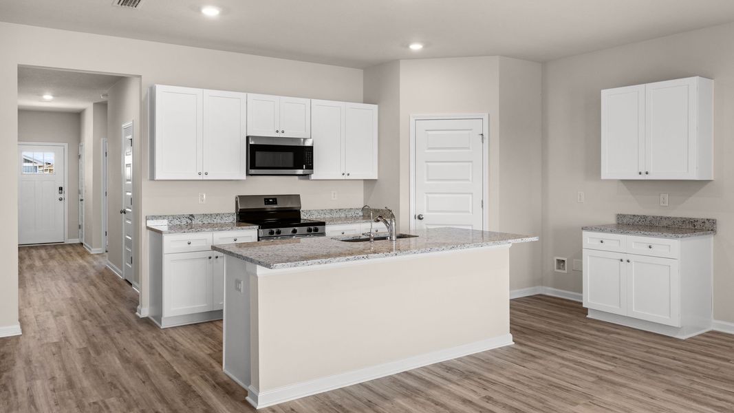 Furnished interior view inside a new home in Hodges Bayou Plantation, Panama City (Image 5).