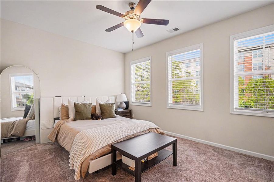 Furnished interior view inside a new home in , Atlanta (Image 8).