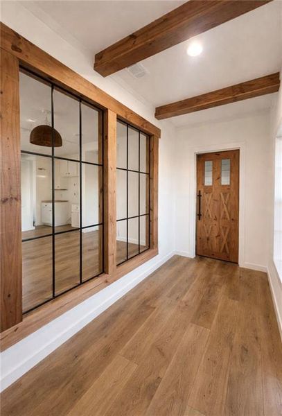 Spacious, unfurnished interior of a new home in , Cave Spring (Image 22).