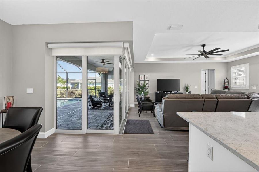 Furnished interior view inside a new home in , Punta Gorda (Image 9).