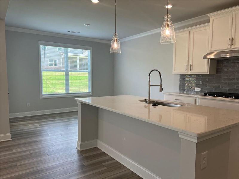 Furnished interior view inside a new home in Crofton Place Enclave, Snellville (Image 11).