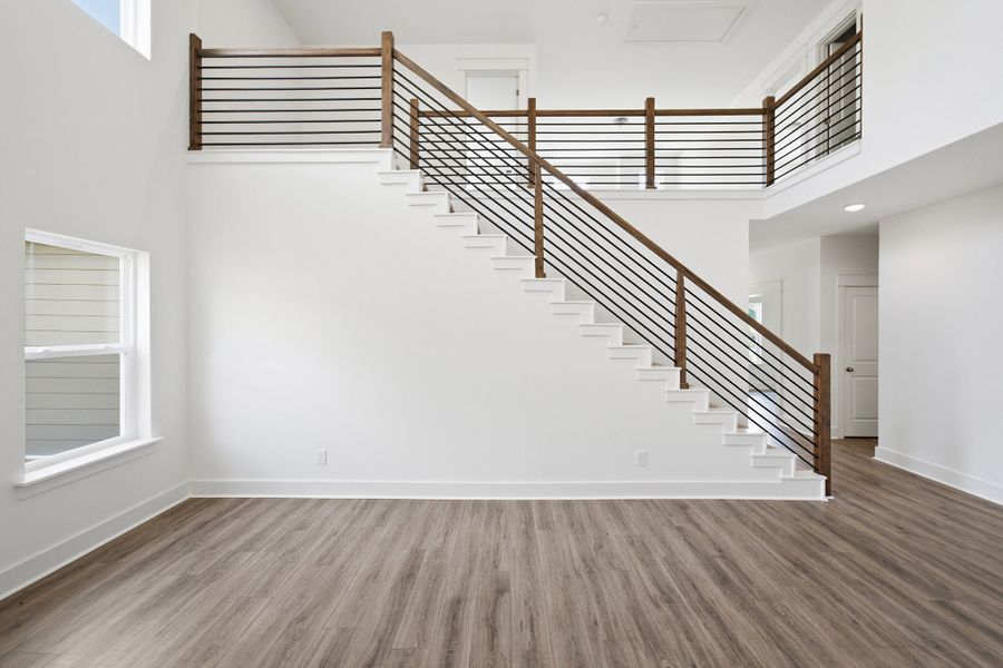 Spacious, unfurnished interior of a new home in Brush Creek, Fairview (Image 53). Spacious, unfurnished interior of a new home in Brush Creek, Fairview (Image 53).