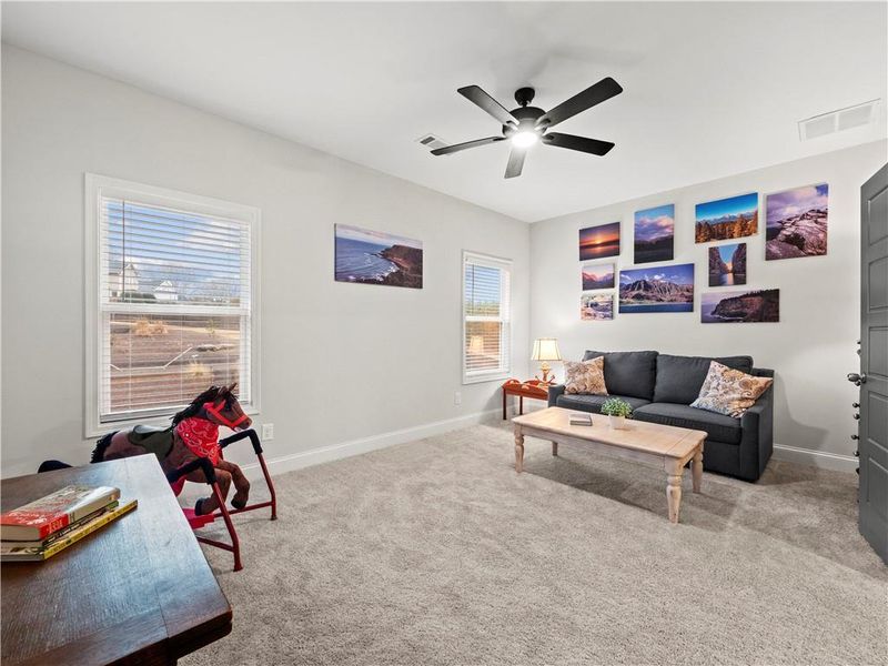 Furnished interior view inside a new home in , Hoschton (Image 17).