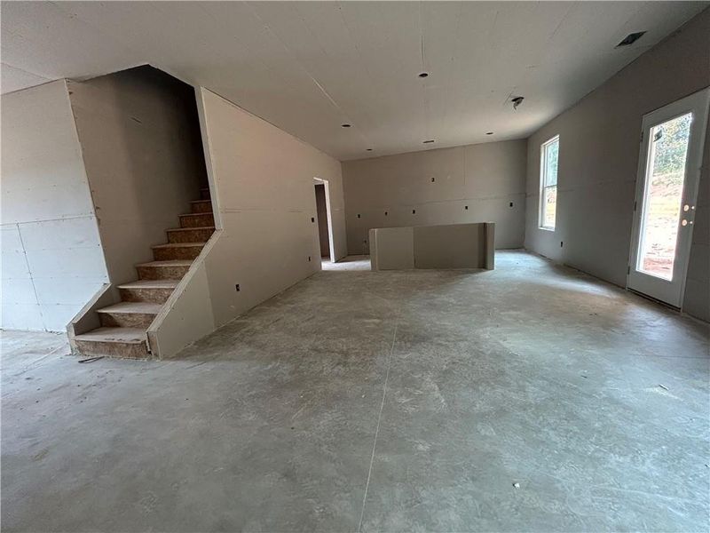 In-progress construction of a new home in Sutton's Landing, Statham, GA (Image 28).