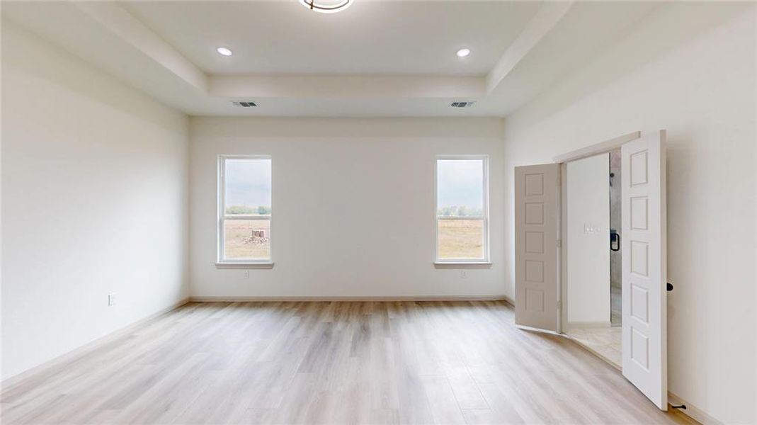 Spacious, unfurnished interior of a new home in , Point (Image 17).