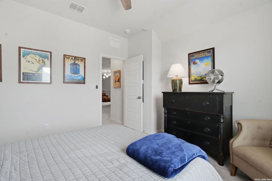 Furnished interior view inside a new home in Bison Ridge, San Antonio (Image 7).