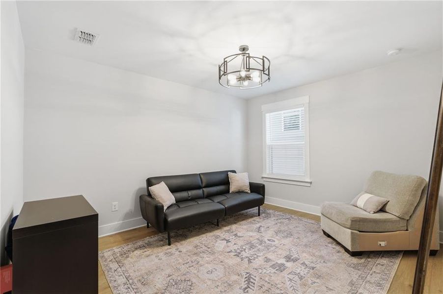 Furnished interior view inside a new home in , Flowery Branch (Image 29).