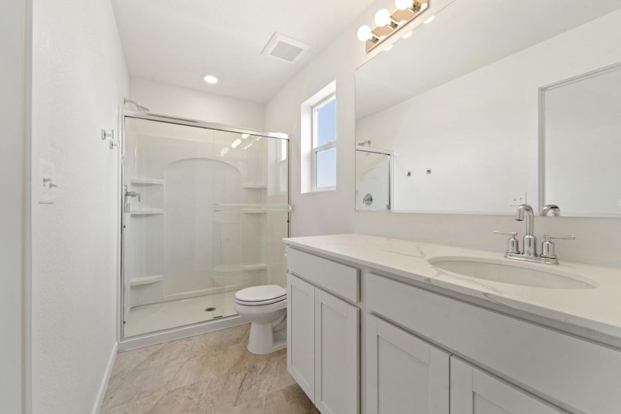 Furnished interior view inside a new home in Liberty Draw, Evans (Image 36).