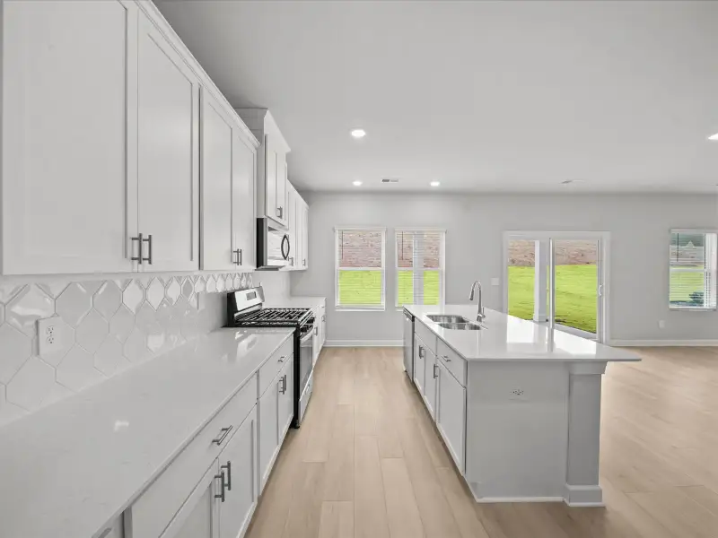 Furnished interior view inside a new home in Cedar Shoals - Signature Collection, Piedmont (Image 5).