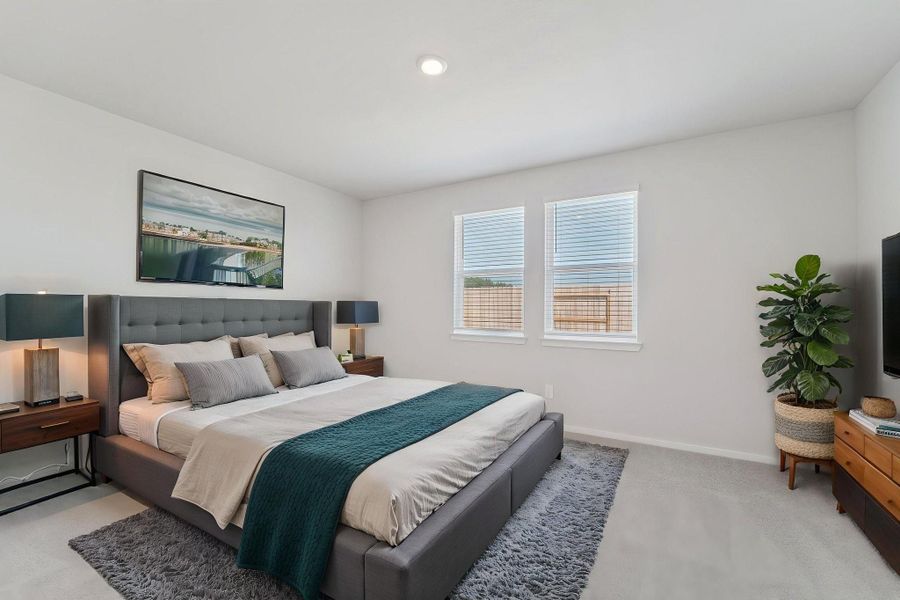 Photo is not of the actual home, but is an inspirational photo of builder’s model home and may depict options, furnishings, and/or decorator features that are not included