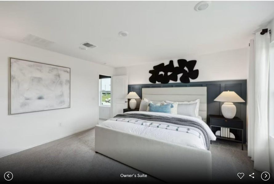 Interior photos- Photo of Centex model home with same floor plan, not of actual home listed.