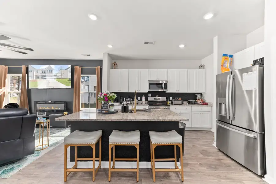 Furnished interior view inside a new home in , Charleston (Image 10).