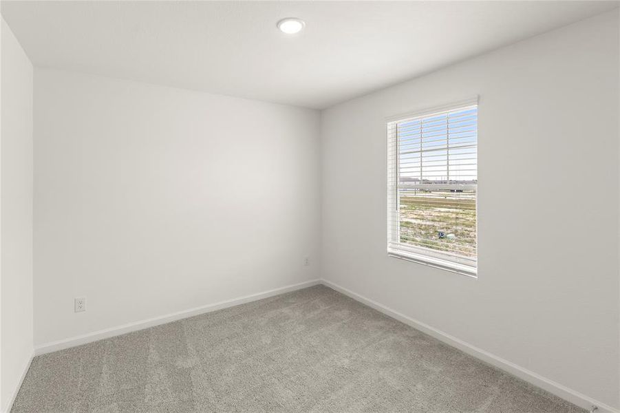 Spacious, unfurnished interior of a new home in Coyote Meadows, Anna (Image 24). Spacious, unfurnished interior of a new home in Coyote Meadows, Anna (Image 24).