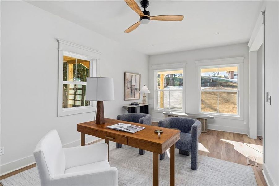 Furnished interior view inside a new home in , Duluth (Image 32).