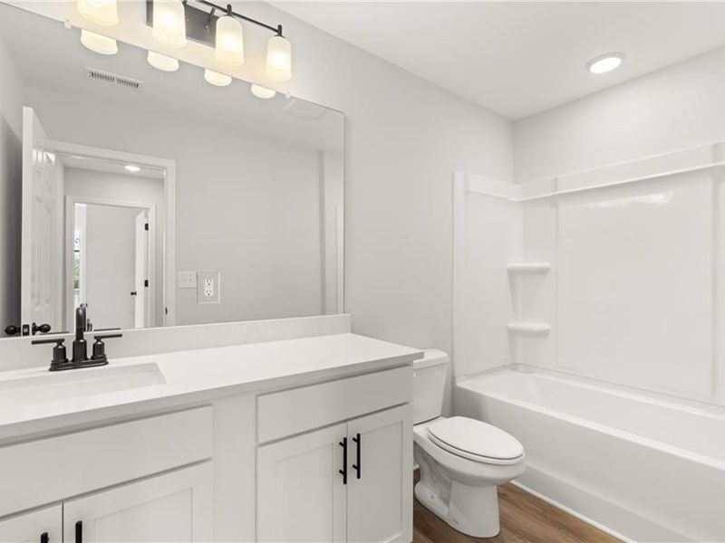 Furnished interior view inside a new home in Hemingway, Cumming (Image 9).