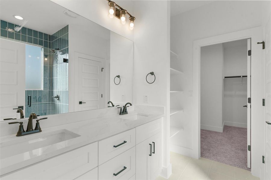 Furnished interior view inside a new home in , Burnet (Image 10).