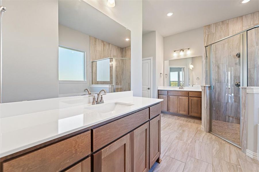 Furnished interior view inside a new home in Parker Heights, Valley View (Image 15). Furnished interior view inside a new home in Parker Heights, Valley View (Image 15).