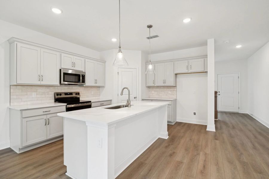 Furnished interior view inside a new home in Ascent at Arbor Ridge, La Vergne (Image 7).
