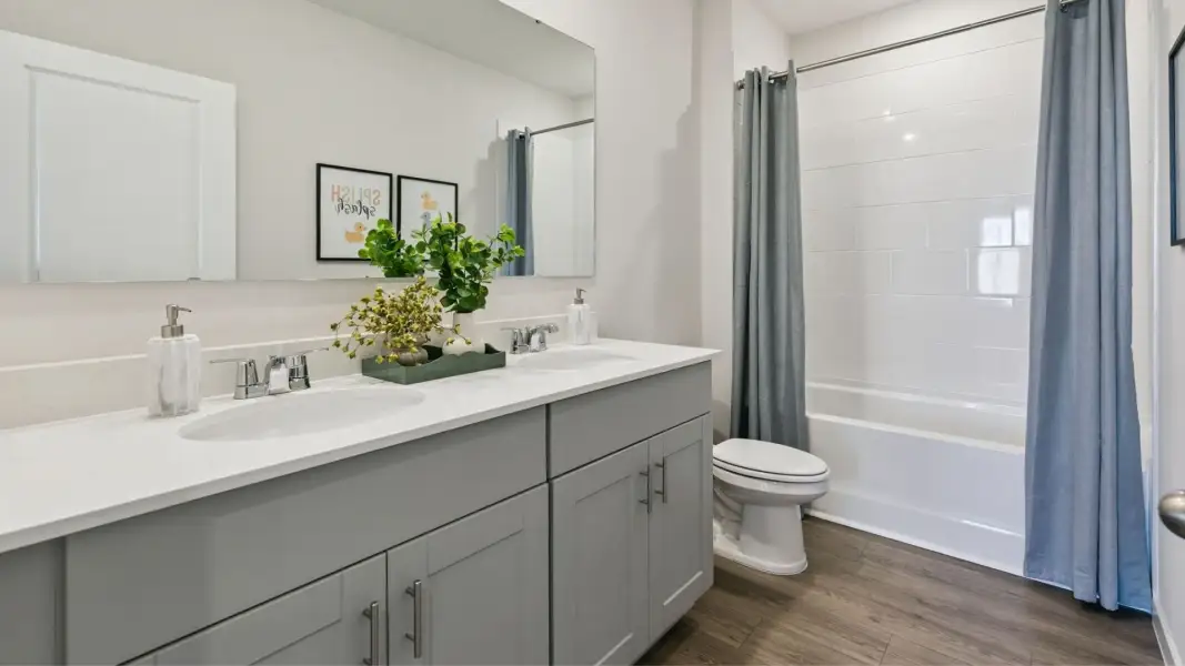 Furnished interior view inside a new home in Harmony West, St. Cloud (Image 25).