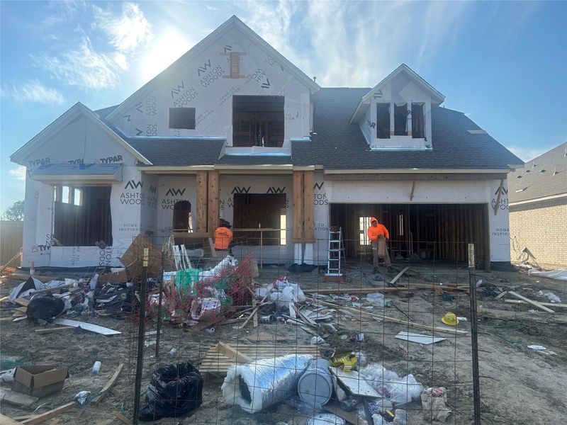 Actual progress of your home. Actual progress of your home.