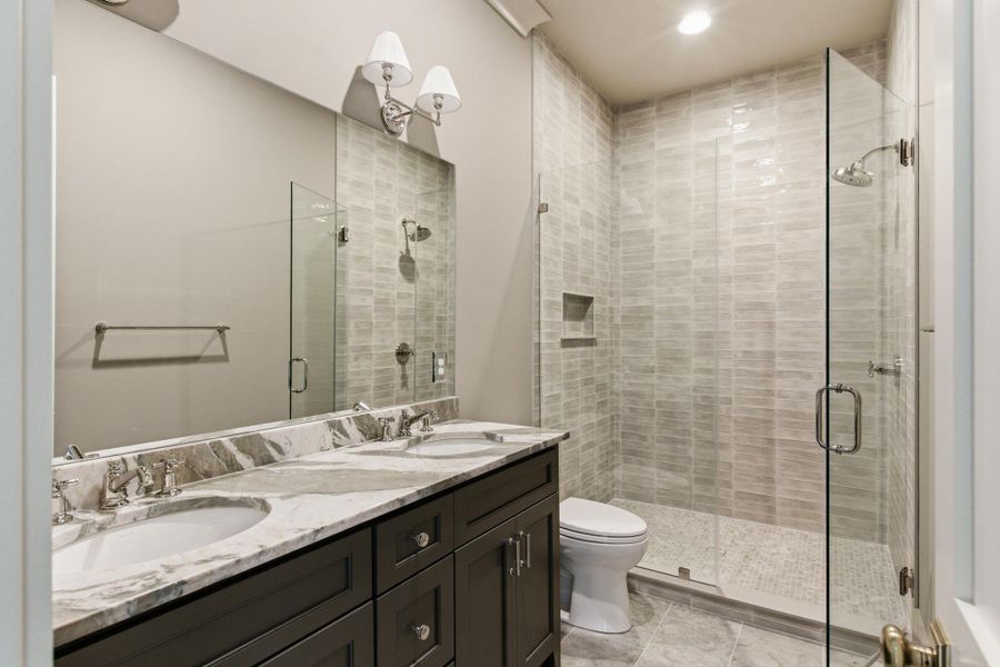 Furnished interior view inside a new home in , Mount Pleasant (Image 13).
