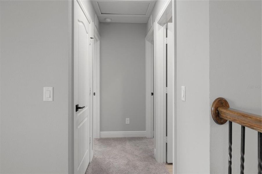 Spacious, unfurnished interior of a new home in Gum Lake Preserve, Lake Alfred (Image 19). Spacious, unfurnished interior of a new home in Gum Lake Preserve, Lake Alfred (Image 19).