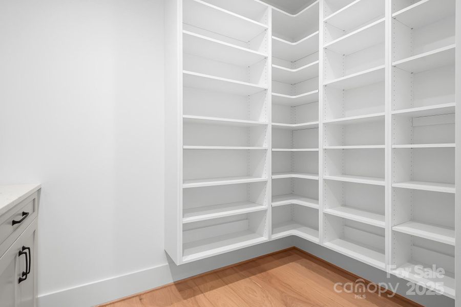 Pantry shelving