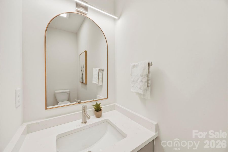 Furnished interior view inside a new home in , Charlotte (Image 13).