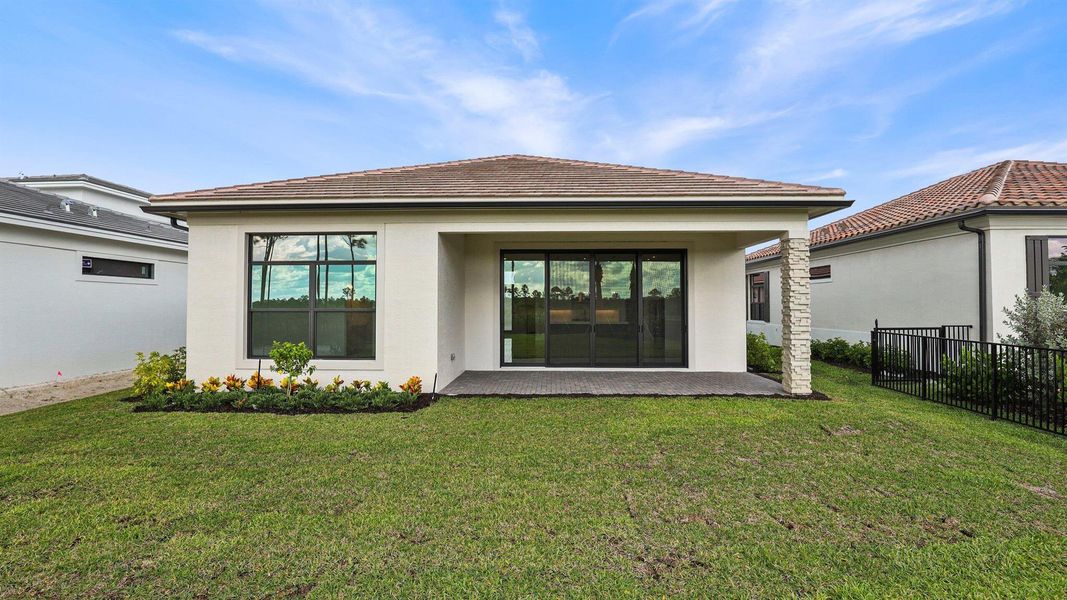 Furnished interior view inside a new home in L'Ambiance at Avenir, Palm Beach Gardens (Image 26). Furnished interior view inside a new home in L'Ambiance at Avenir, Palm Beach Gardens (Image 26).
