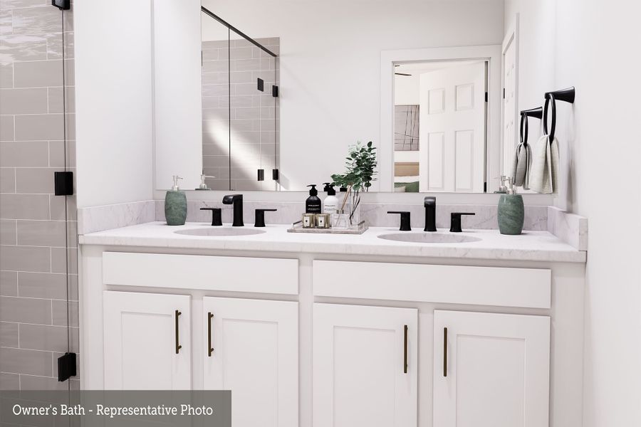 Representative furnished interior of a home built from the The Brenner by David Weekley Homes in Easton Park - Nelson Village - Jewel Series, Austin (Image 3). Representative furnished interior of a home built from the The Brenner by David Weekley Homes in Easton Park - Nelson Village - Jewel Series, Austin (Image 3).
