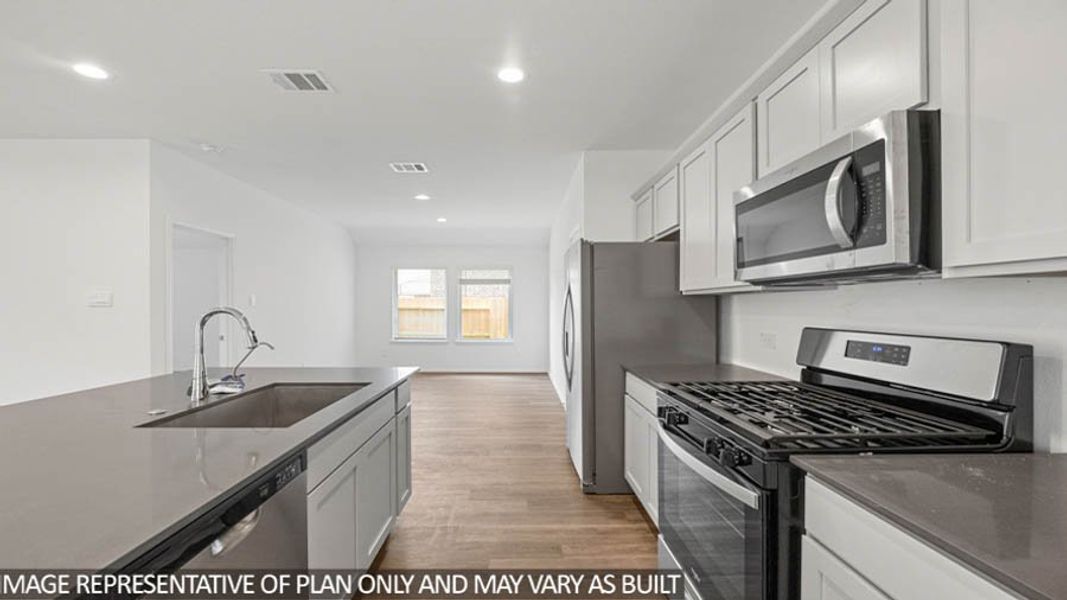 Representative furnished interior of a home built from the Olivia by D.R. Horton in Sunterra, Katy (Image 4). Representative furnished interior of a home built from the Olivia by D.R. Horton in Sunterra, Katy (Image 4).