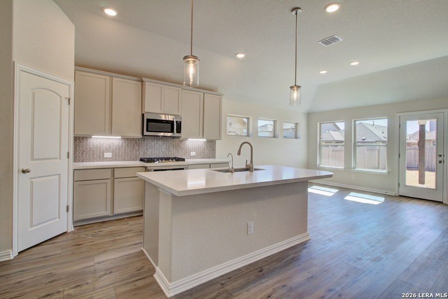 Furnished interior view inside a new home in Veramendi, New Braunfels (Image 6).