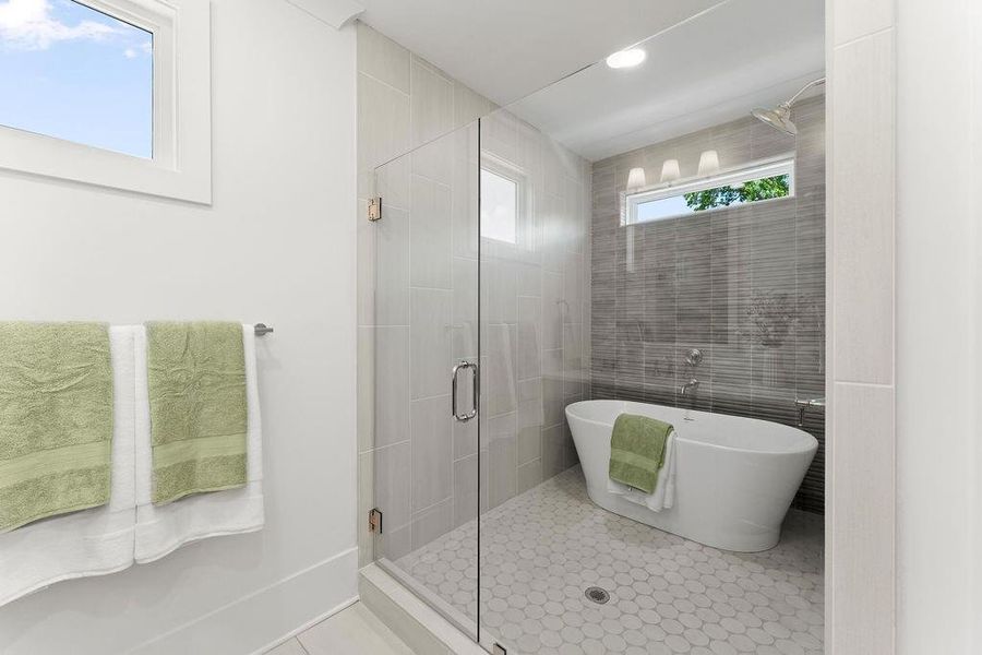 Furnished interior view inside a new home in , Marietta (Image 7).