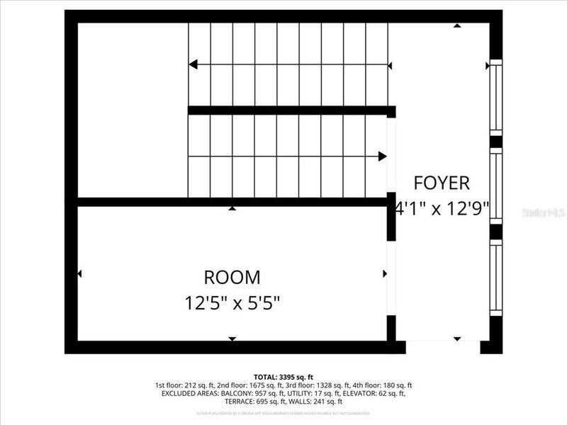 2D floor plan layout of this home in , Englewood, FL (Image 6).