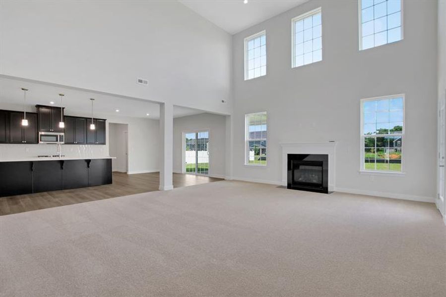 Spacious, unfurnished interior of a new home in Edinburgh, Locust Grove (Image 22).