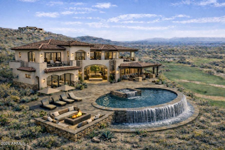 Back of home rendering Back of home rendering