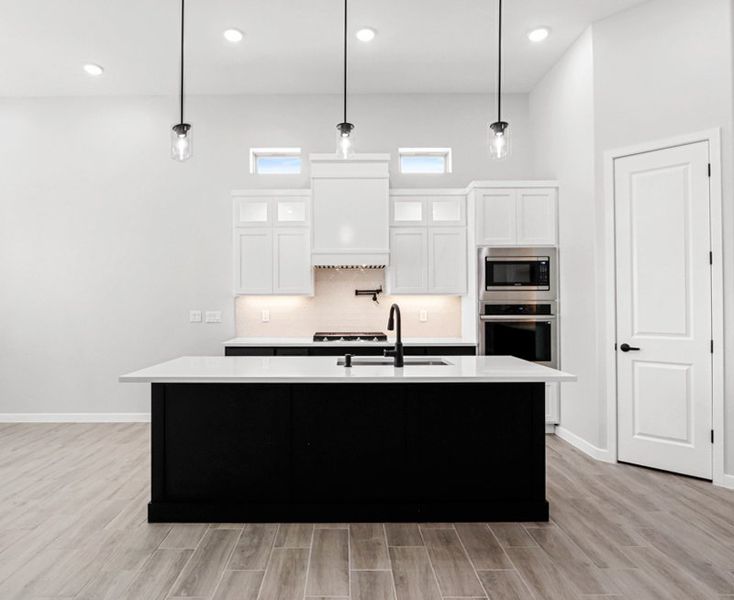Furnished interior view inside a new home in Garden Park Unit 4, El Paso (Image 4).